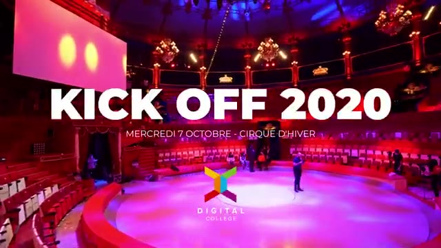 Kick-off 2020 — Cirque d'Hiver Bouglione